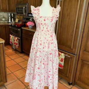 Hill House Home Ellie Nap Dress Rose Botanical size XS